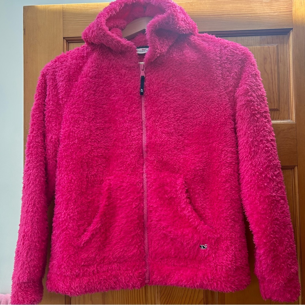 Vineyard Vines Girl’ Teddy Full Zip